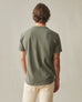 Men's Broken-In Premium Slub Henley - Washed Olive